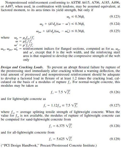 Flexural-Strength Design of Prestressed Concrete | Civil Engineering X