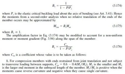 Approximate Amplification Factors for Second-Order Effects