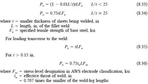 Arc Welding Of Cold-formed Steel 